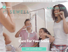 Tablet Screenshot of personalizeddentalcare.com